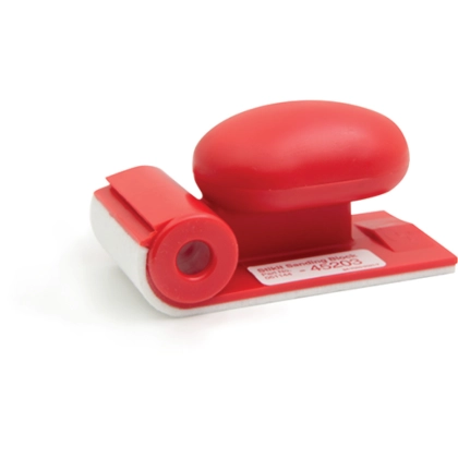3M™ Hand block with integrated roll dispenser red, 63 x 120 mm