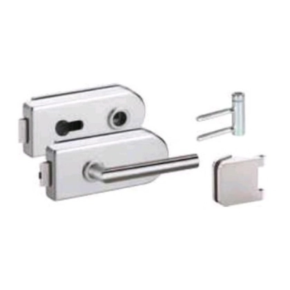 Hermat glass door lock case set Venezia