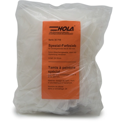 HOLA Coloured sieve nylon big, pack of 24 pieces