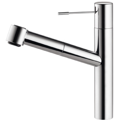 KWC fitting, ONO kitchen, lever mixer Pull-out shower, chromeline, A 220