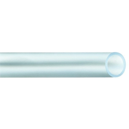 PVC hose without inlay, transparent, smooth