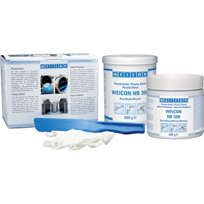 Repair Paste Plastic Metal, WEICON - Type HB 300