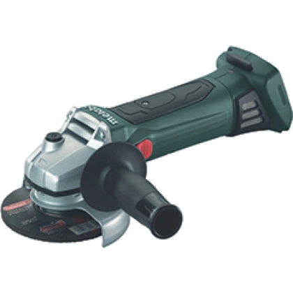 Cordless angle grinder, METABO - W 18 LTX 125 Quick, Pick + Mix