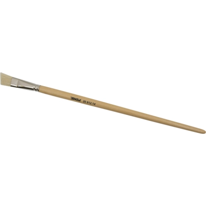 HOLA diagonal line puller, polished, white Chinese bristles