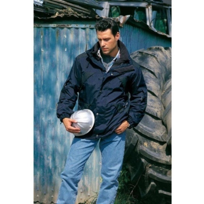 Winter and weather protection jacket, dark grey, 143162053