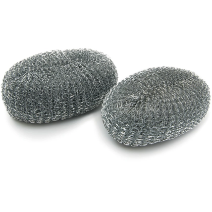Galvanised steel sponge, 100 g, 170 x 120 mm