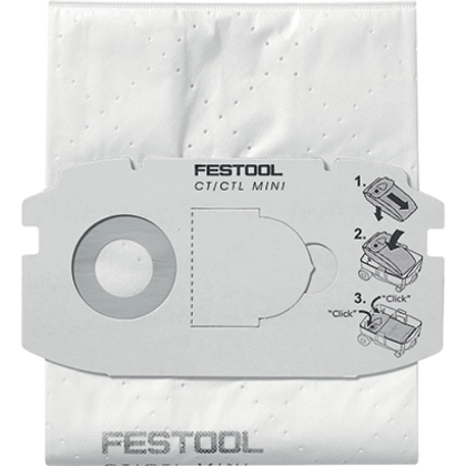 FESTOOL SELFCLEAN; filter bag SC FIS-CT MINI/5