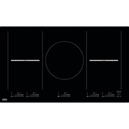 Franke, hob, Mythos, FHMT 905, glass, black, 880 x 520 mm, flush mount/SlimTop