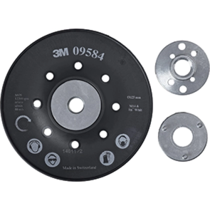 Backing pad for high-performance fibre discs, 3M