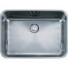 Franke, sink, Largo, LAX 610 50 (35), stainless steel, 524 x 374 mm, basket strainer plug (integral), top mounting