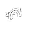KWC fitting, ADRENA, flush-mounted unit wall 2-hole, chromeline