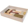 Graining brush set, 10 pieces