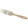 Serrated brush, extra white bristles