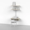 Pecasa Home Office 590 x 2200 wood, 1 furniture